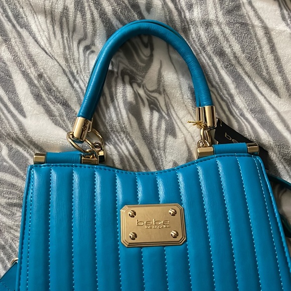 Brand New Bebe Rowan Top Handle Crossbody - Picture 3 of 13